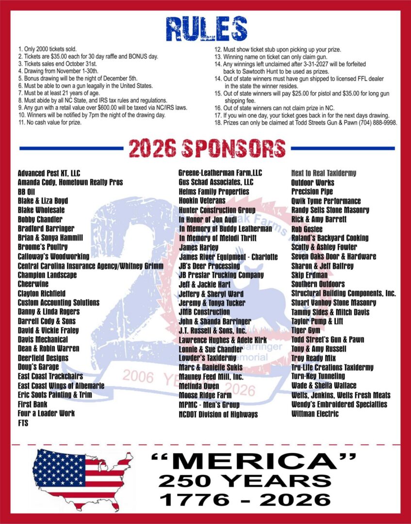 Thanks to all Trackchair Sponsors!